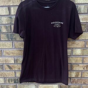 Men's Burgandy Graphic Tee